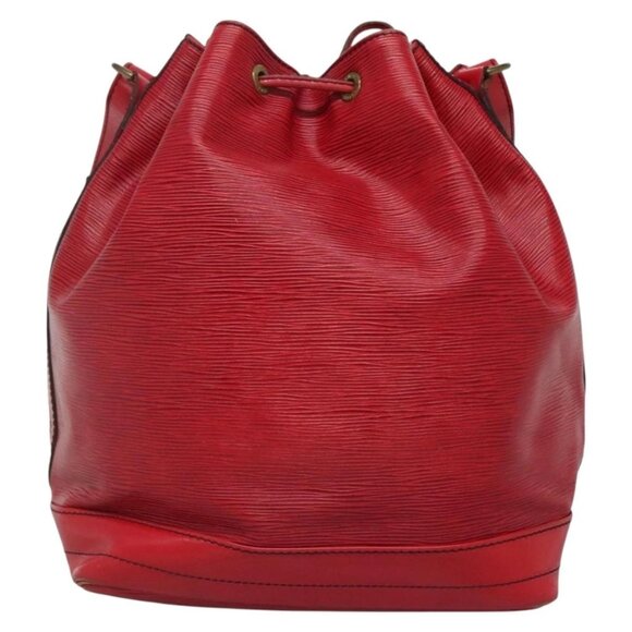 LOUIS VUITTON Epi Noe Shoulder Bag Red M44007 LV Auth ar13739 - Picture 3 of 14